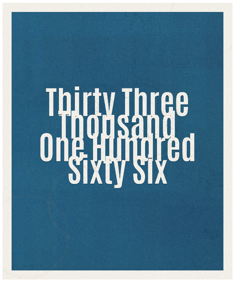 Count #33166