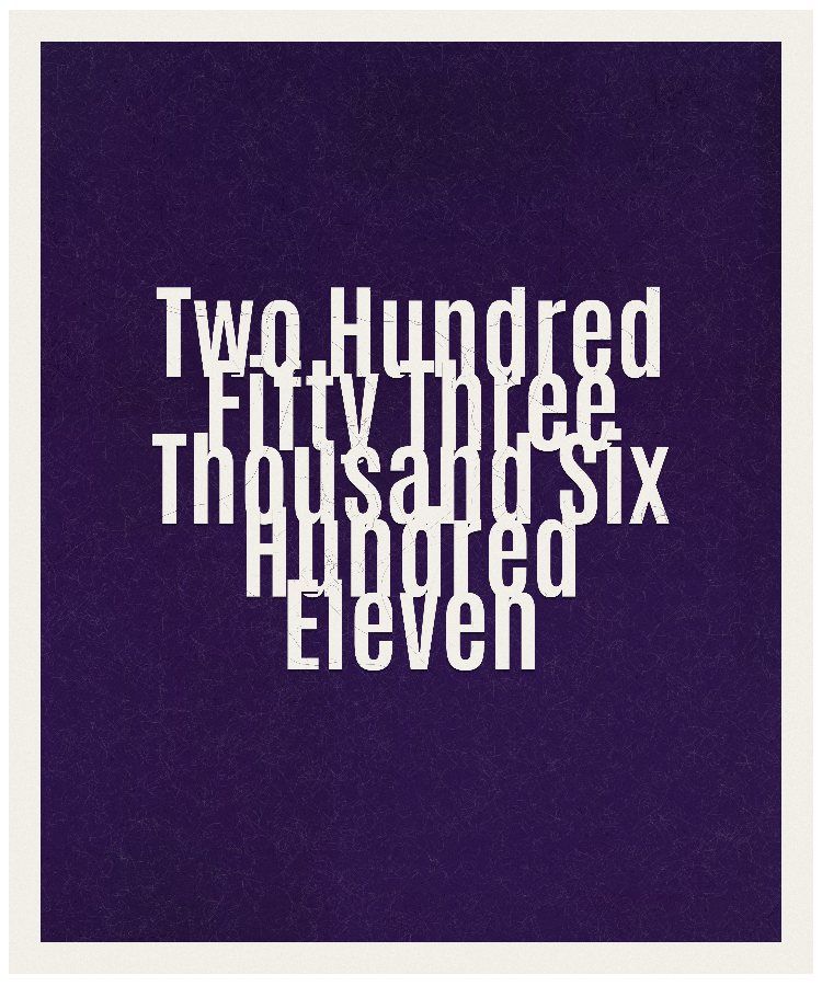 Count #253611