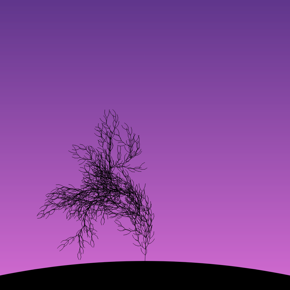 Fractal-Lsystem Tree #30