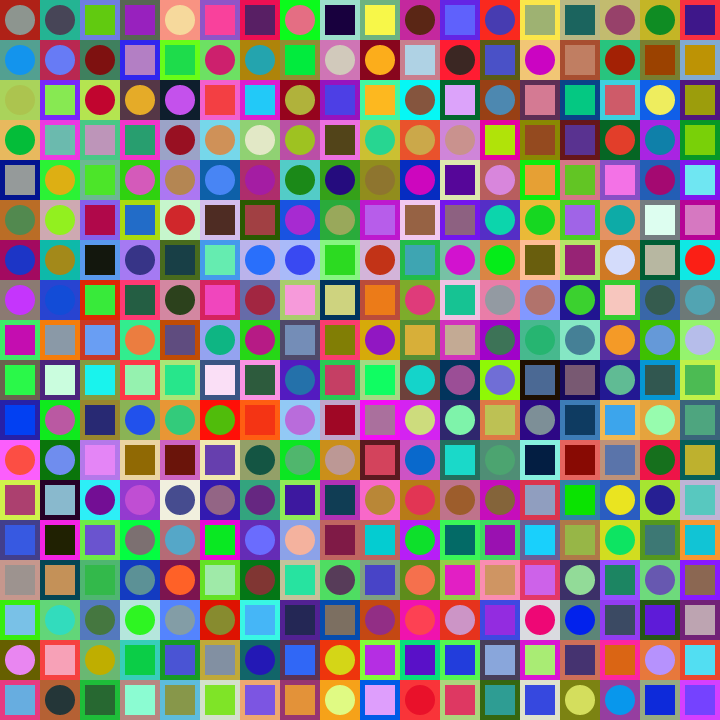 Square Dot Composition #265