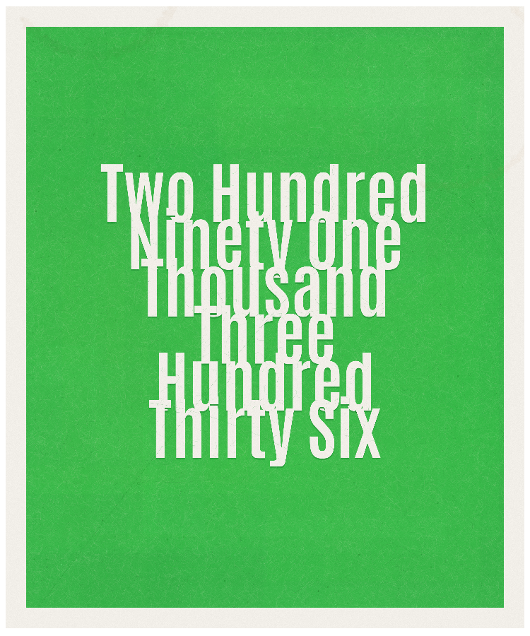 Count #291336