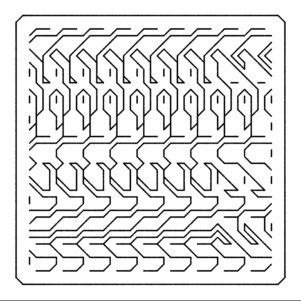 Diagonal Font #19