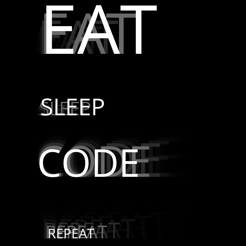 Eat Sleep Code Repeat #28