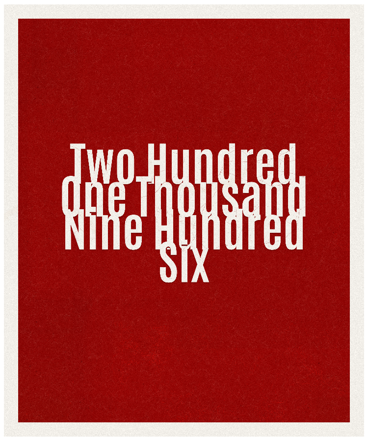 Count #201906