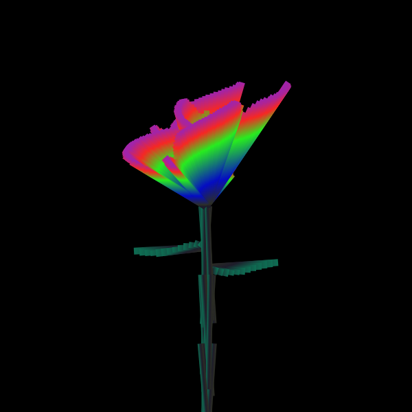 Digital Flower #11