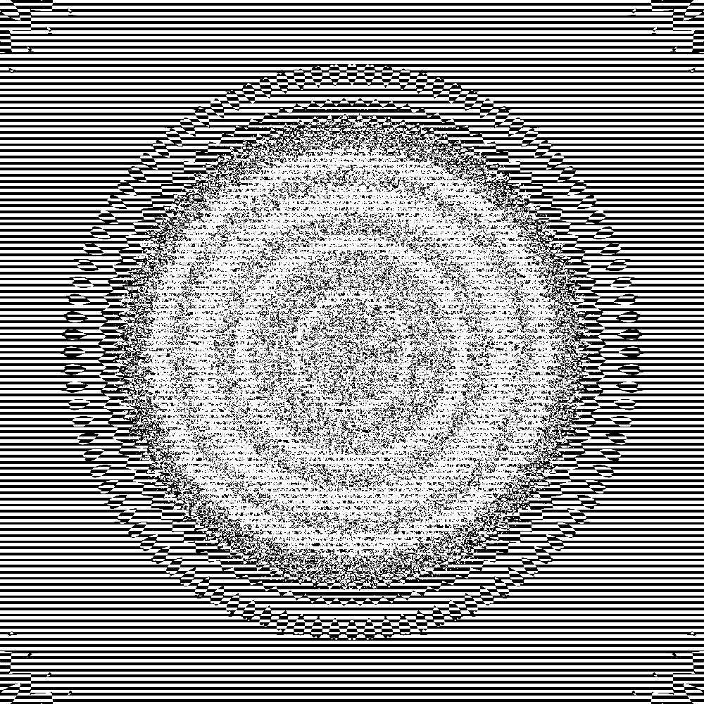 Circle and Pulses #12