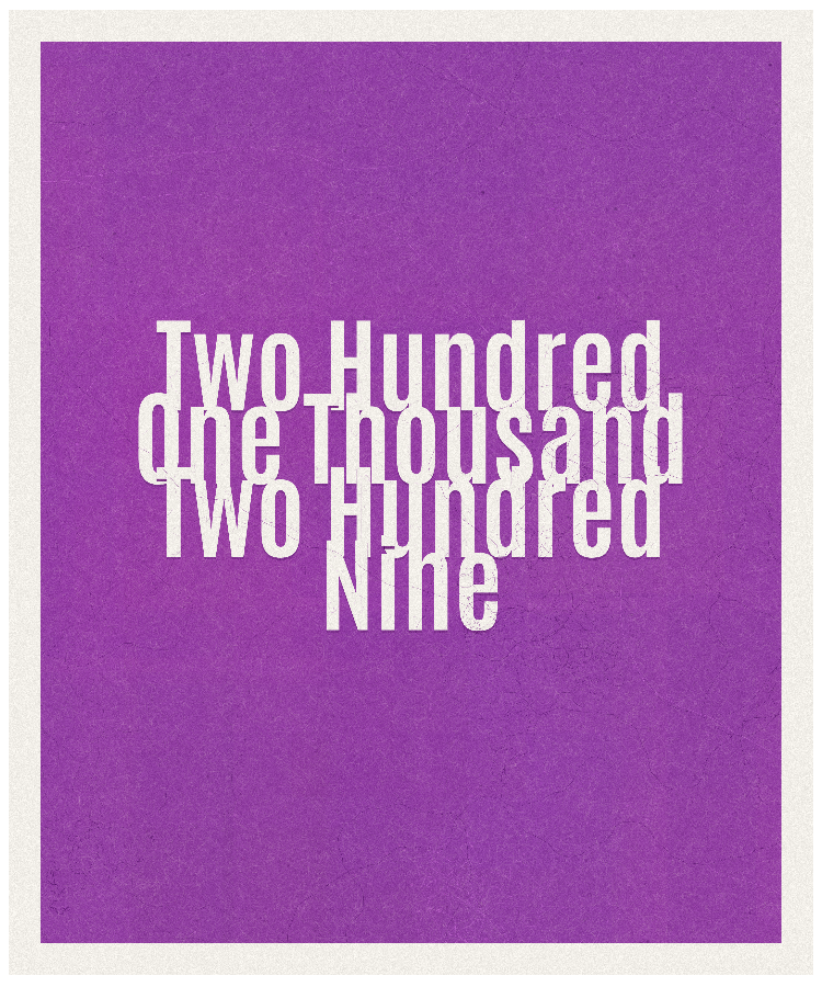 Count #201209