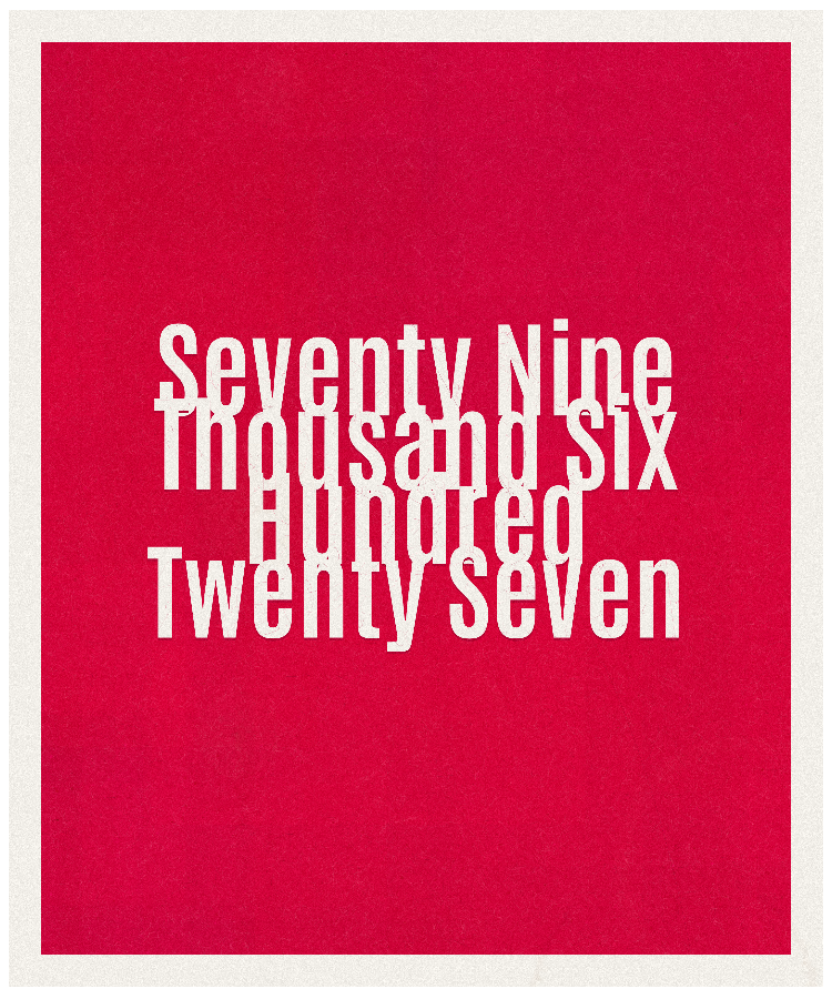 Count #79627