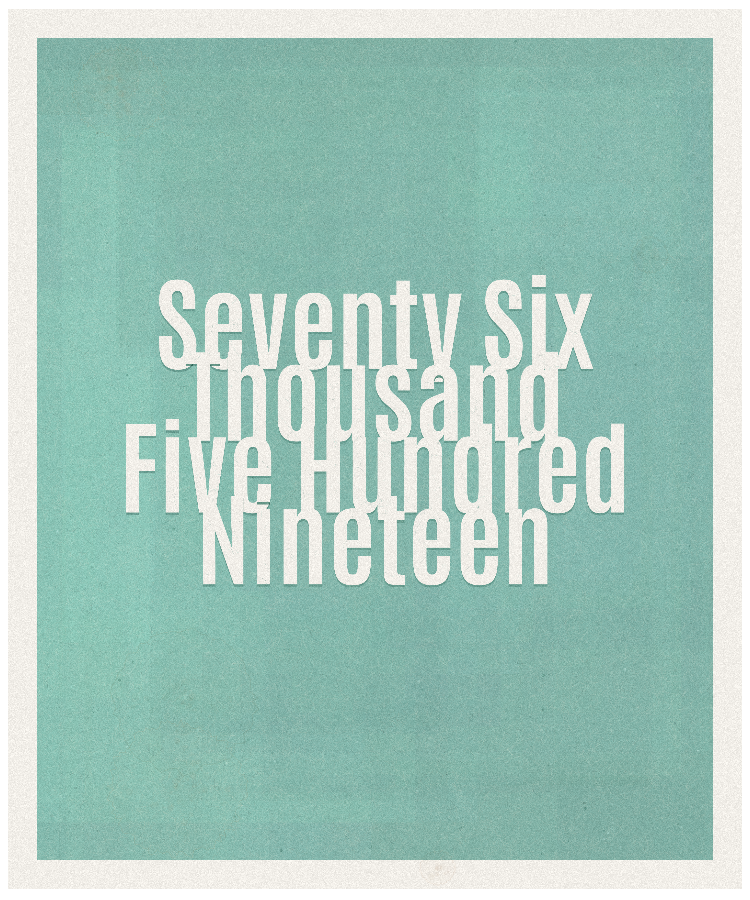 Count #76519
