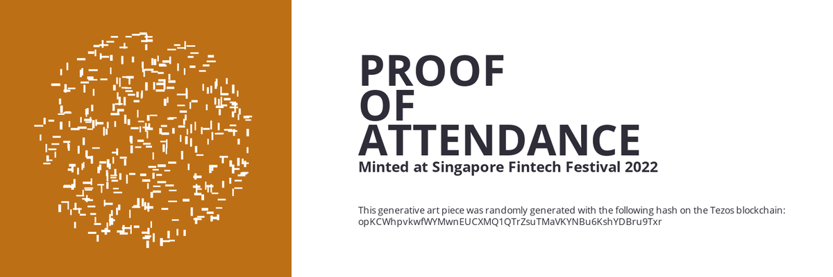 SFF2022 Proof of Attendance Token #772