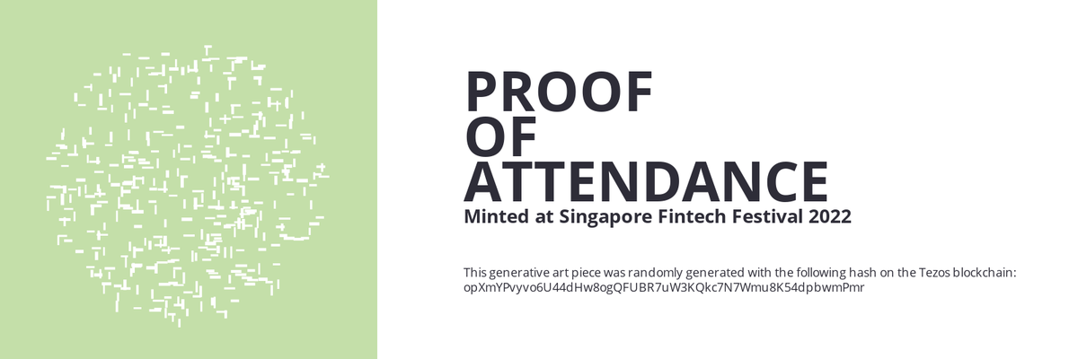 SFF2022 Proof of Attendance Token #414