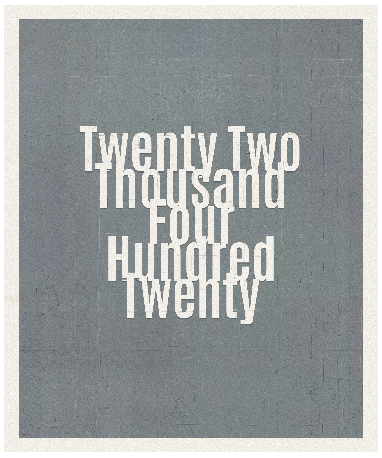 Count #22420
