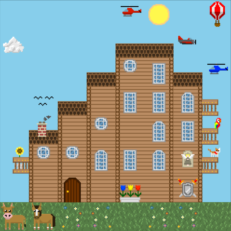 2D Mansion #106