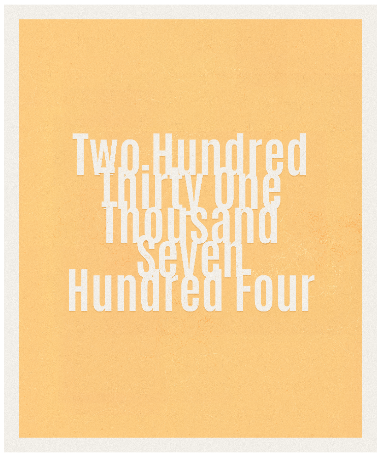 Count #231704