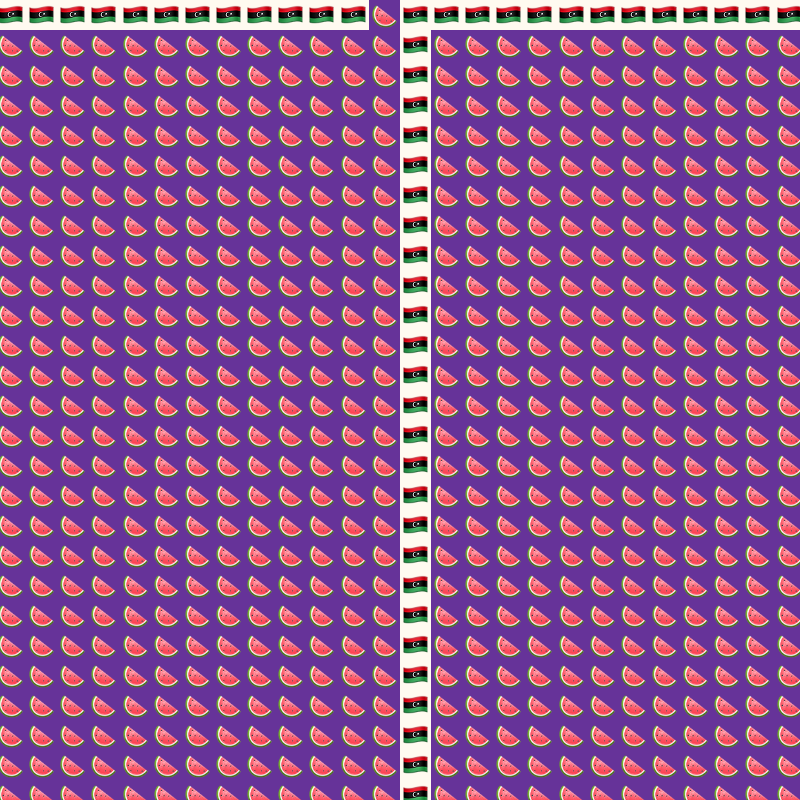 Elementary Cellular Emoji Automata #58