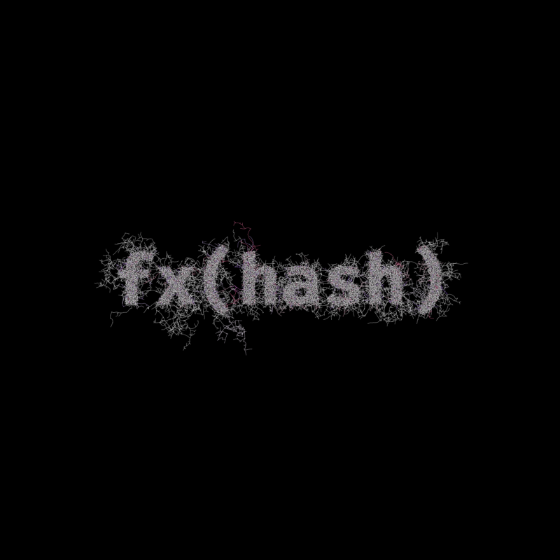 FXHASH Generative Logo #605