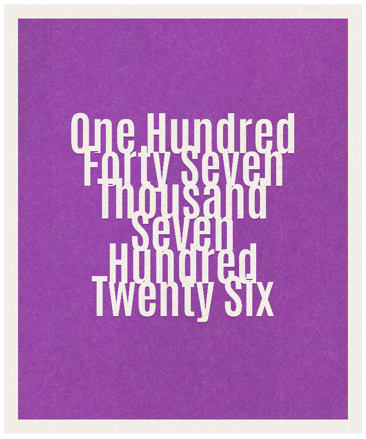 Count #147726