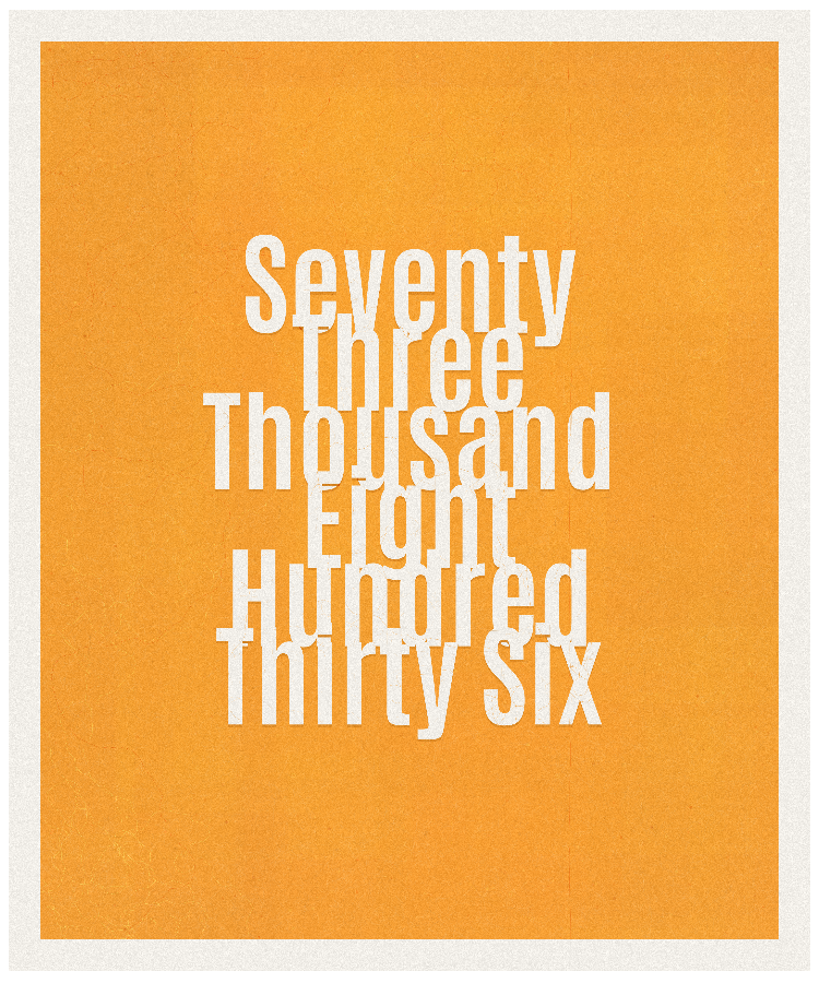 Count #73836