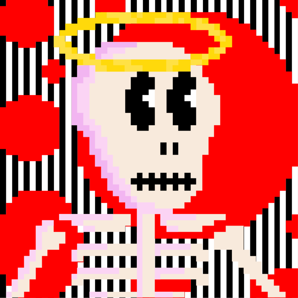 PIXEL SKULLETTI 1 #208