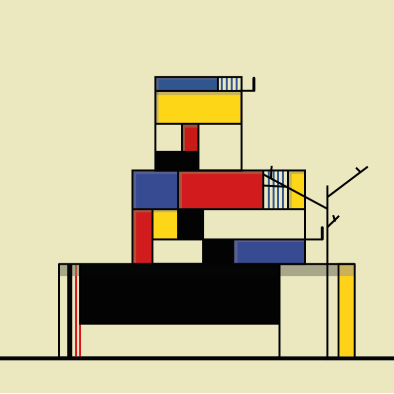 The Mondrian’s Houses #49