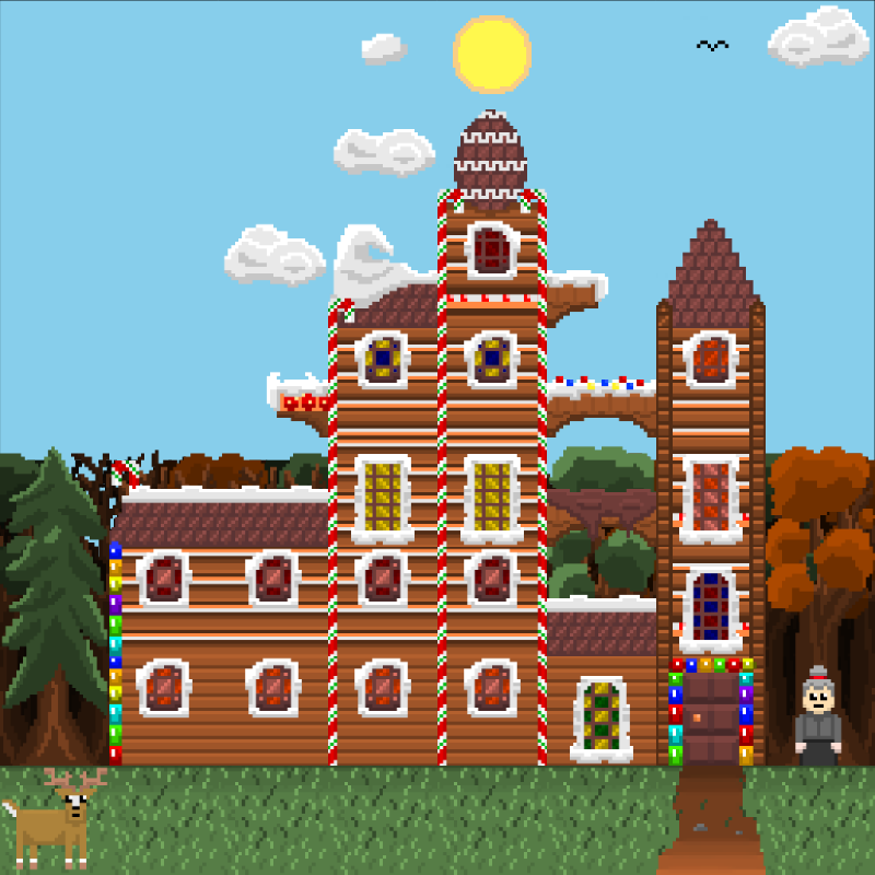 2D Mansion Candy House #91