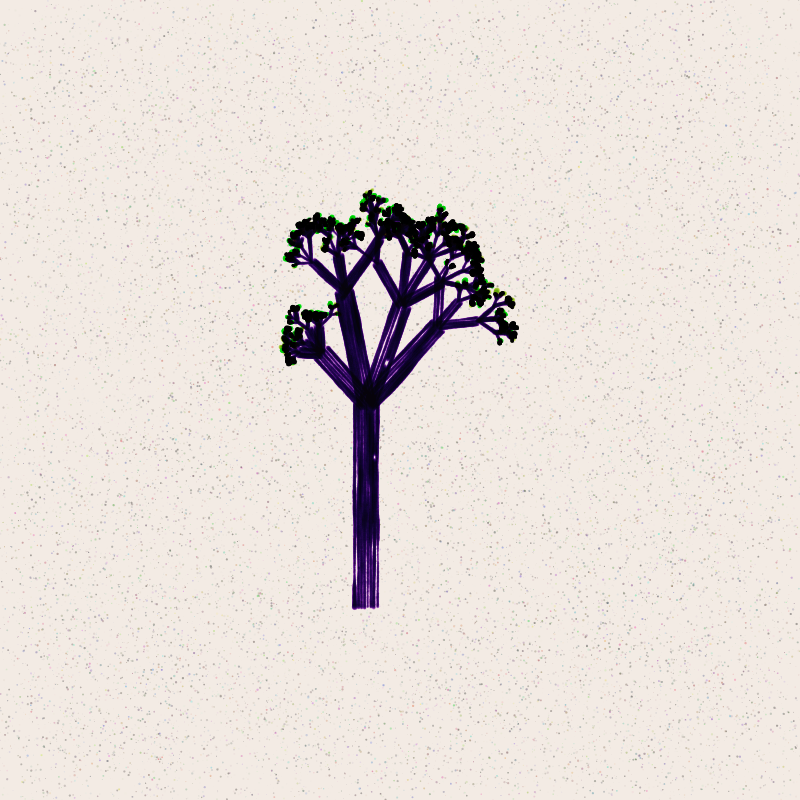 Hand-Drawn Tree #48