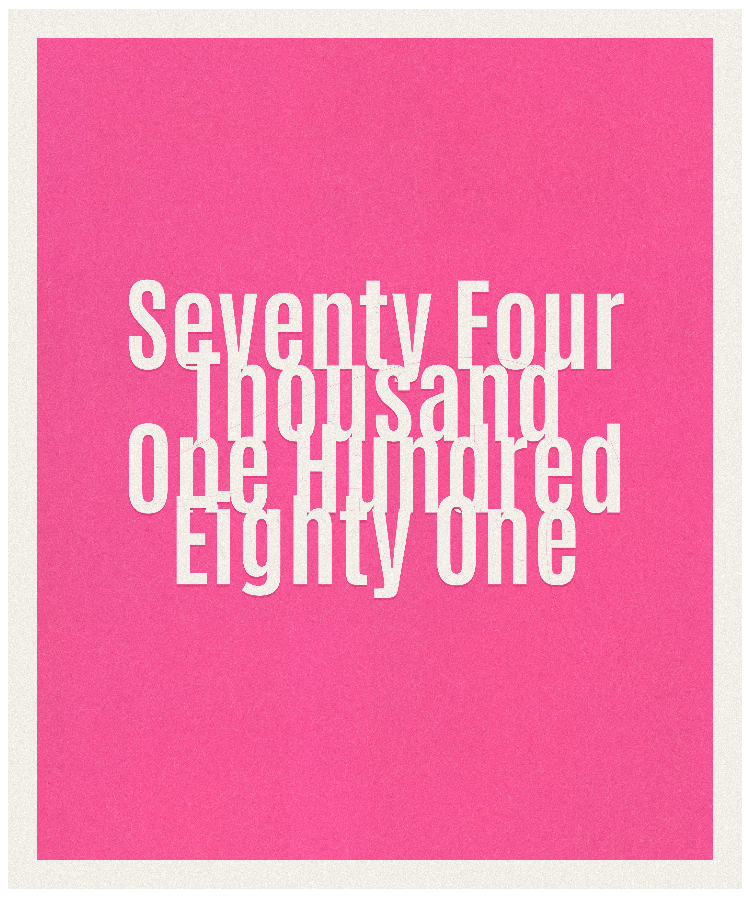Count #74181