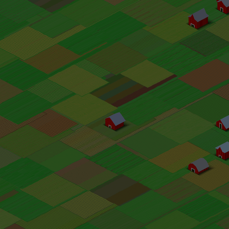 RED FARMS IN A QUIET COUNTY #32