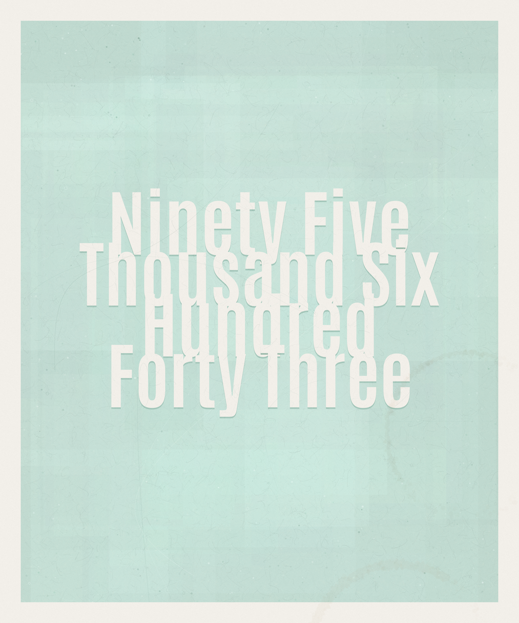 Count #95643