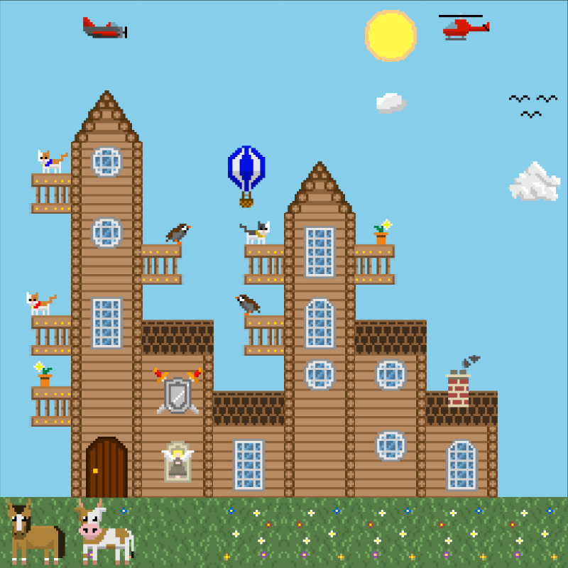 2D Mansion #778