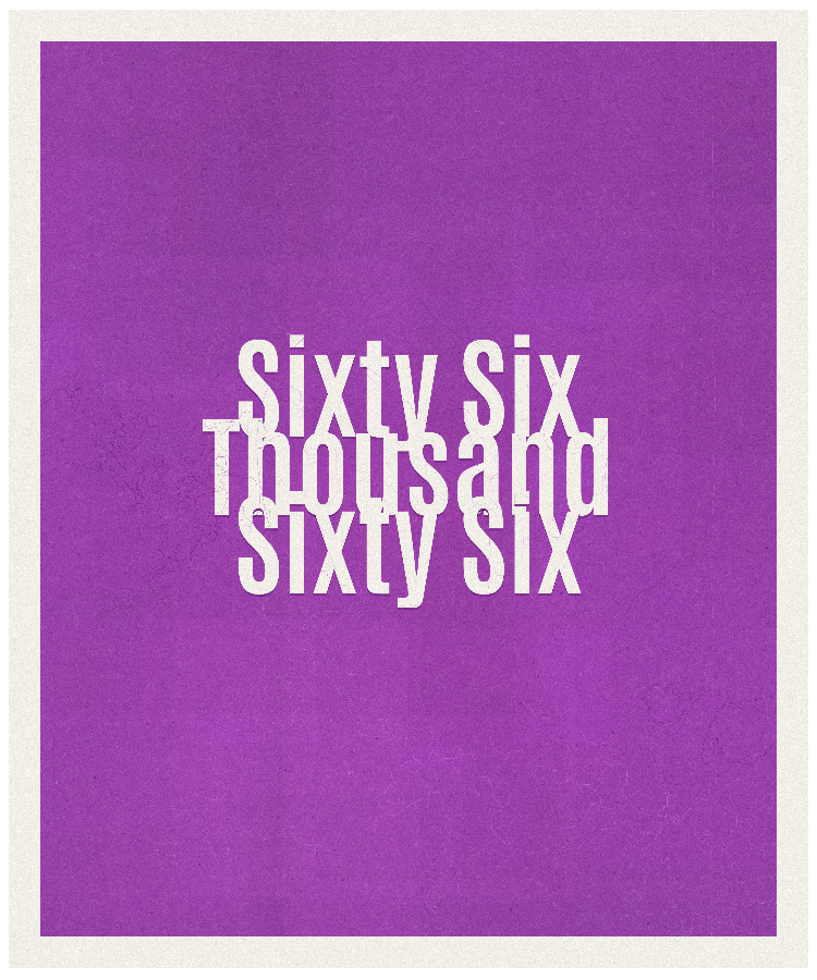 Count #66066