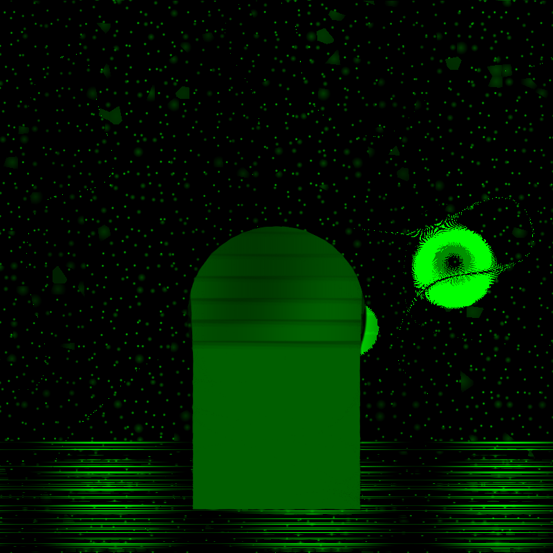 Sand Portal on space #3