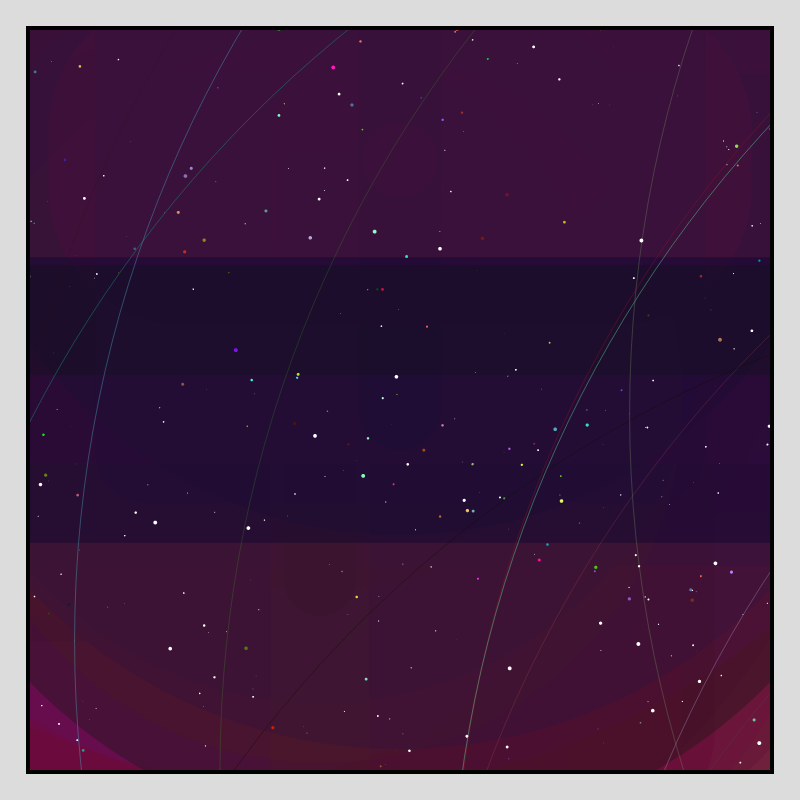 Color Field Starry B #248