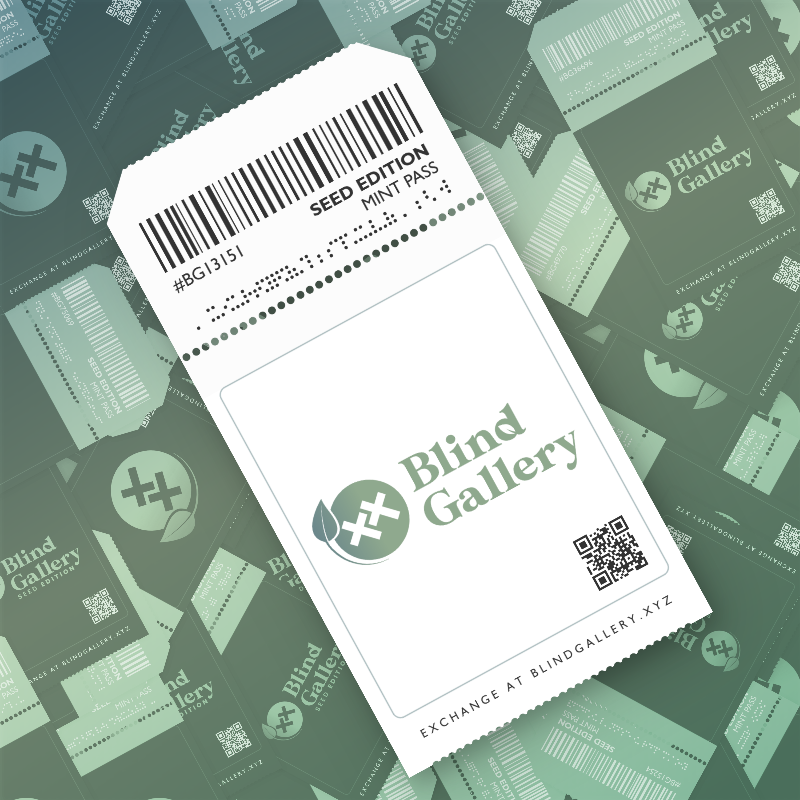 Blind Gallery Mint Pass (Seed Edition) #434