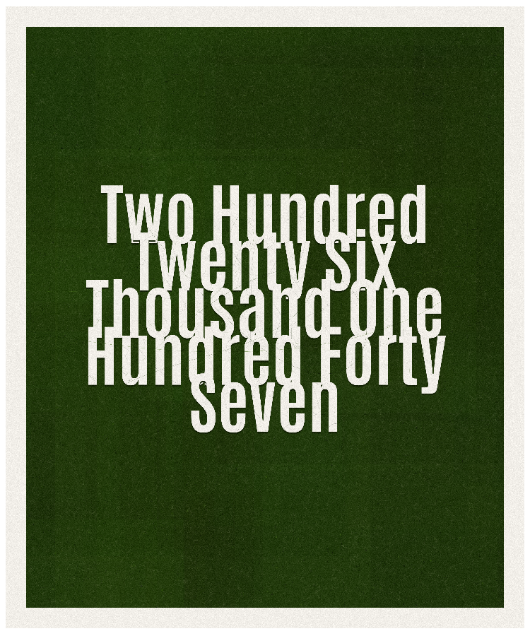 Count #226147