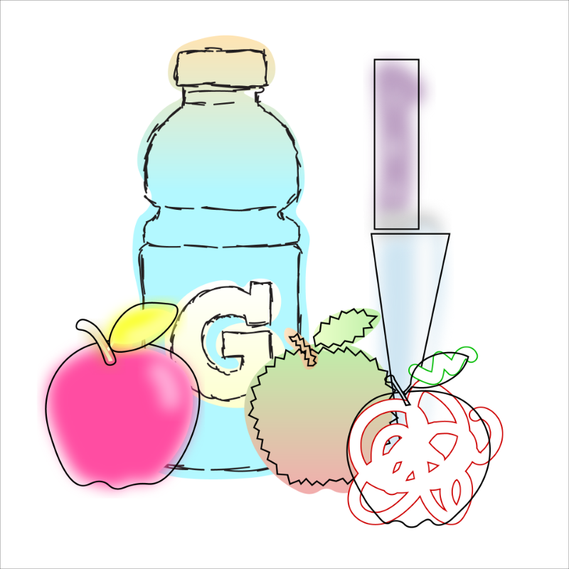 gatorade and apples #170