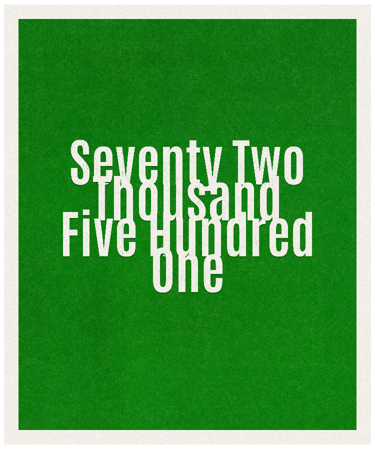 Count #72501