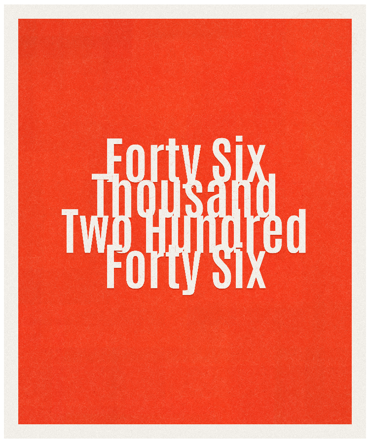 Count #46246