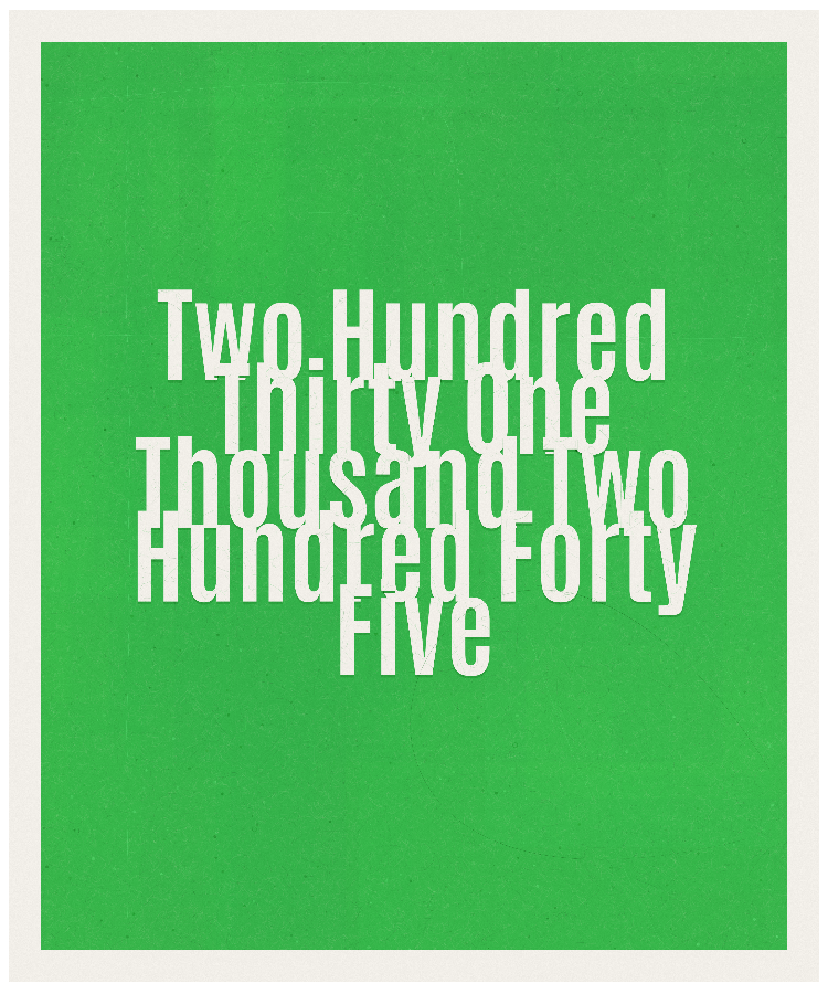 Count #231245