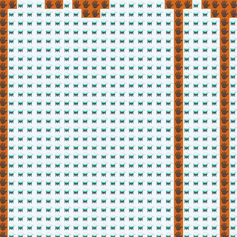 Elementary Cellular Emoji Automata #828