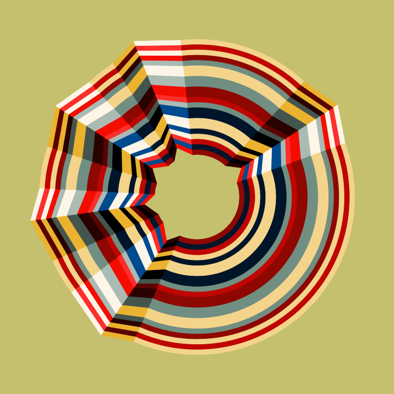 Folded Circle #47