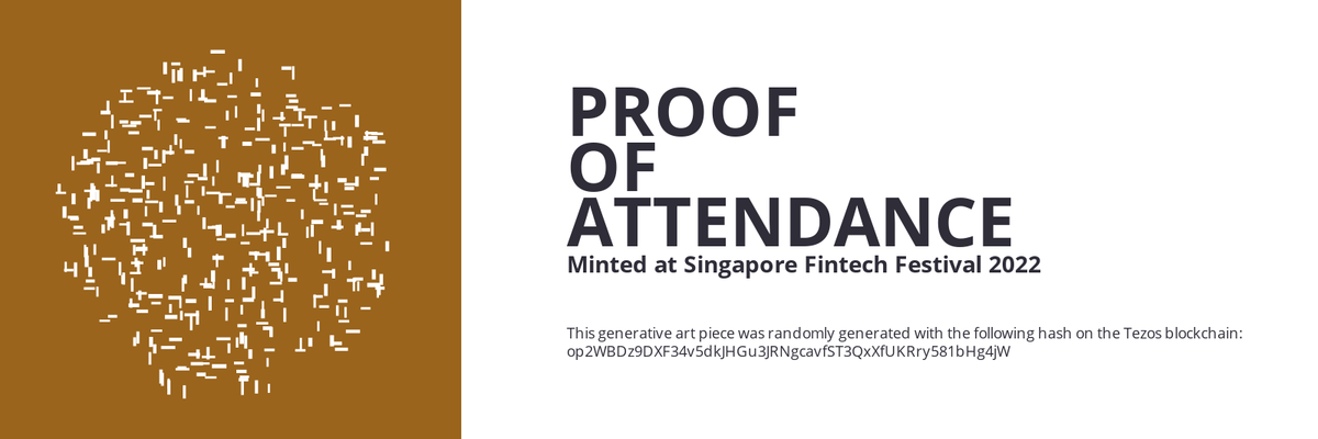 SFF2022 Proof of Attendance Token #192