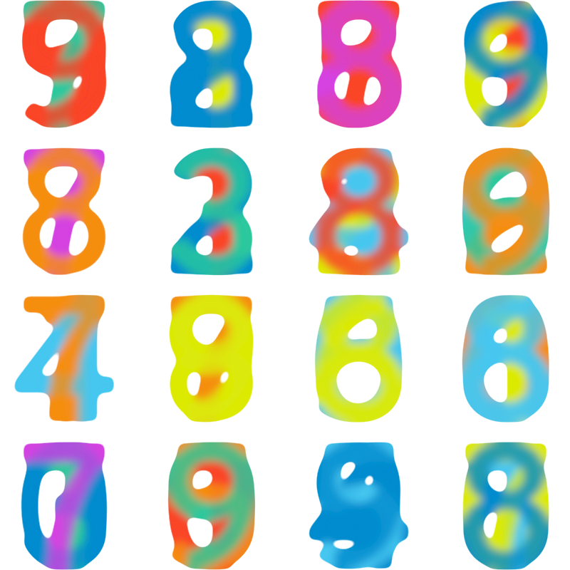 colors as numbers #13