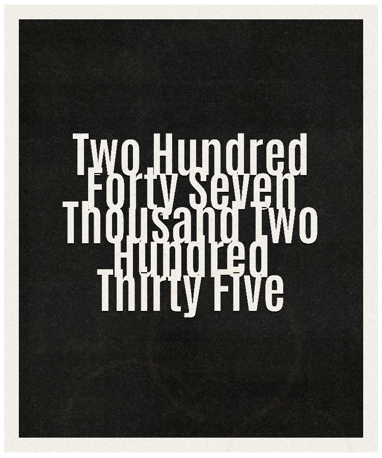 Count #247235
