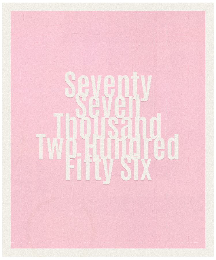 Count #77256