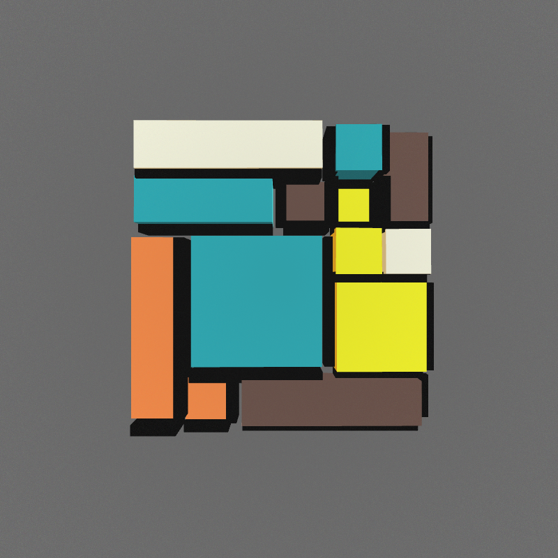 Mondrian3D #72