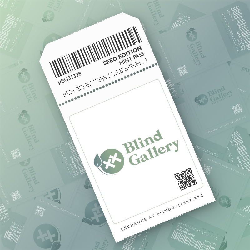 Blind Gallery Mint Pass (Seed Edition) #479