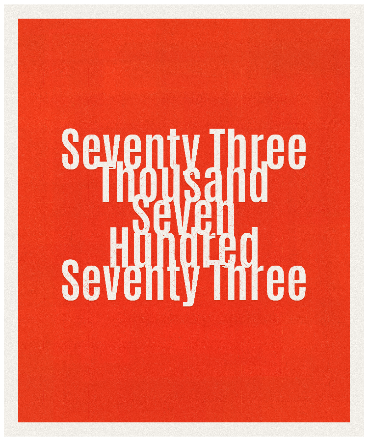Count #73773