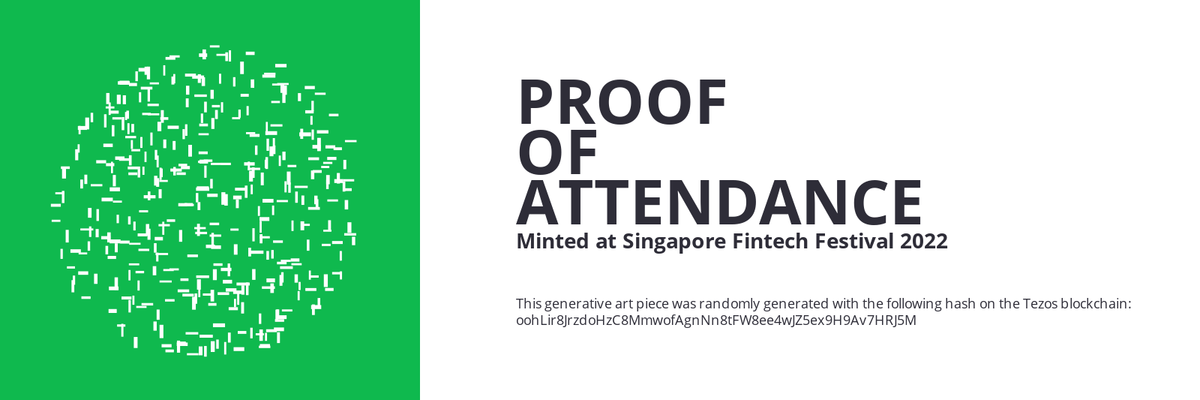 SFF2022 Proof of Attendance Token #1168