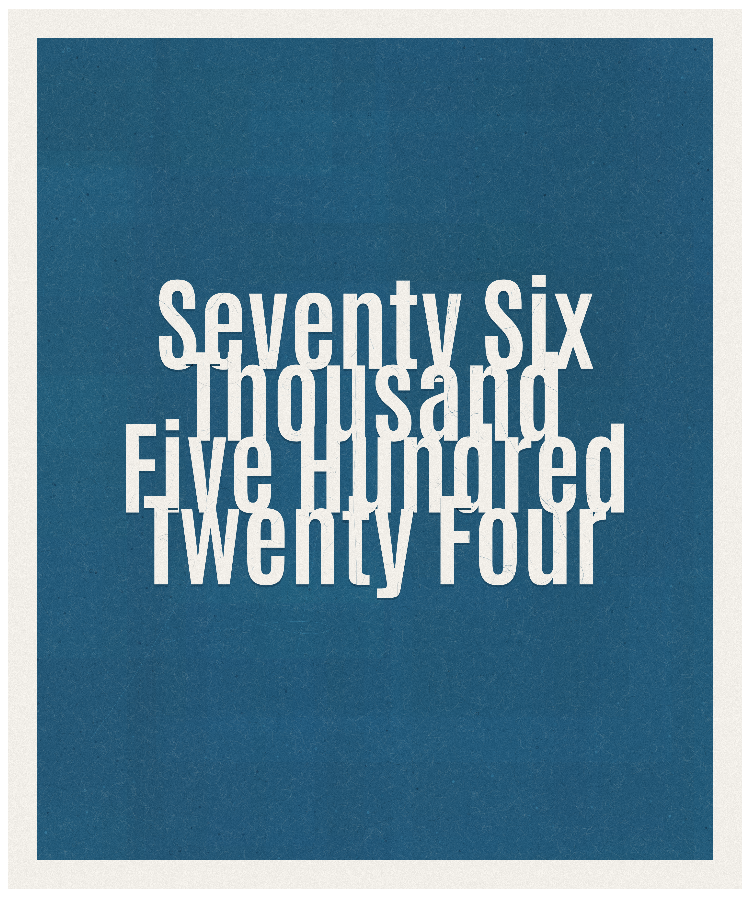 Count #76524